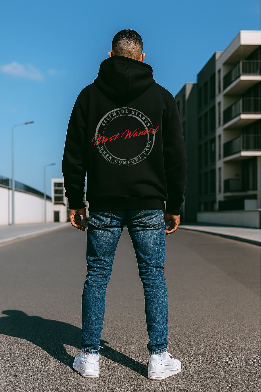 TSW „Most Wanted“ – Oversized Zipper Hoodie