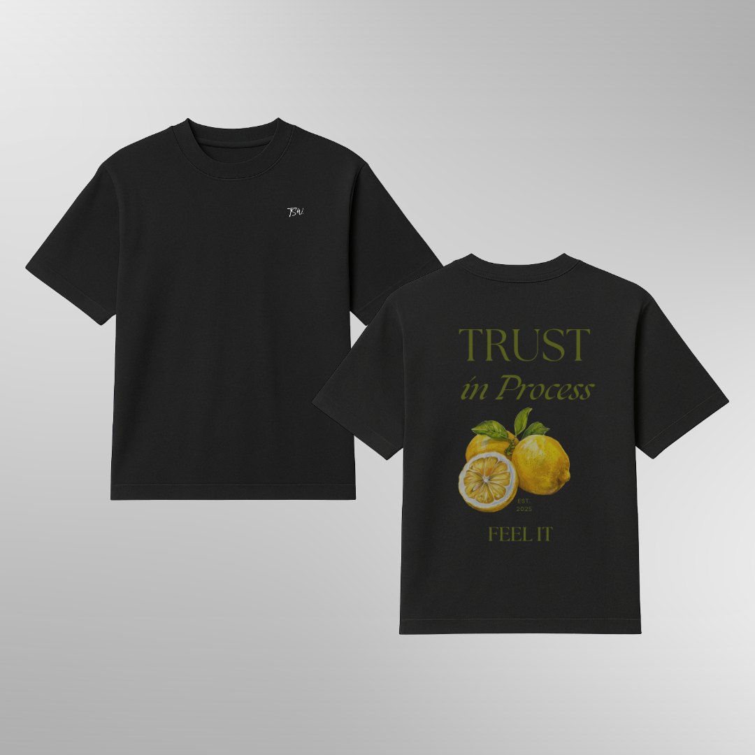 TSW „Trust in Process“ Oversized T-Shirt Blast