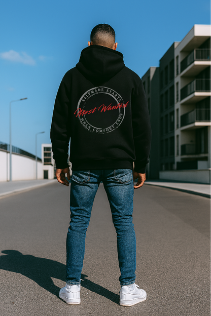 TSW „Most Wanted“ – Oversized Zipper Hoodie