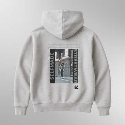 TSW "Selfmade Coordinates" Oversized Zipper Hoodie