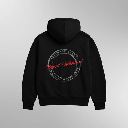 TSW „Most Wanted“ – Oversized Zipper Hoodie
